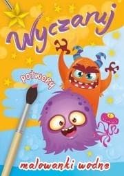 Wyczaruj potwory. Malowanki wodne - Praca zbiorowa