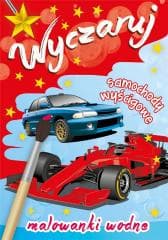 Wyczaruj samochody wyścigowe. Malowanki wodne - Praca zbiorowa