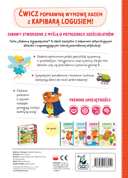 Galeria - zdjęcie nr. 3 - Wymawiam "r". Kapitan Nauka. Zabawy logopedyczne. Kapibara Loguś