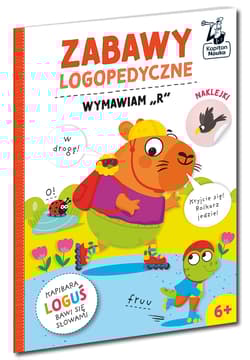 Wymawiam "r". Kapitan Nauka. Zabawy logopedyczne. Kapibara Loguś - null null, Opracowanie Zbiorowe