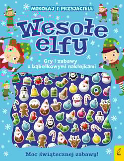 Wypukłe naklejki Wesołe elfy