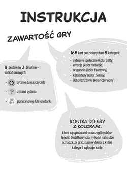 Galeria - zdjęcie nr. 3 - Wyrażam własne zdanie zadaję pytania potrafię słuchać czyli jak zostać TUSEM-PRYMUSEM Gra karciana doskonaląca umiejętności społeczno-komunikacyjne dla uczniów z autyzmem