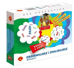 Wyrazy obserwujesz i znajdujesz