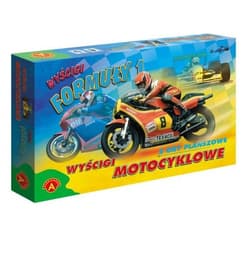 Wyścigi Formuły 1 / Wyścigi motocyklowe 2 gry planszowe