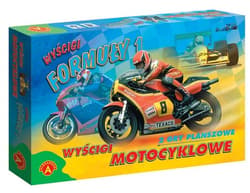 Wyścigi Formuły 1 / Wyścigi motocyklowe 2 gry planszowe