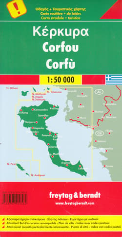 Galeria - zdjęcie nr. 2 - Wyspa grecka korfu mapa 1:50 000