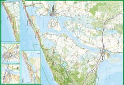 Galeria - zdjęcie nr. 2 - Wyspa Wolin 1:50 000 Woliński Park Narodowy mapa turystyczna laminat 2024
