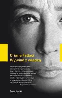 Wywiad z władzą - Oriana Fallaci