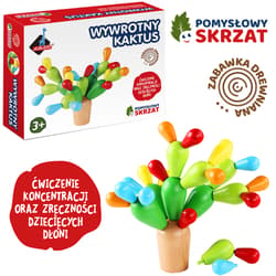 Wywrotny kaktus pomysłowy skrzat