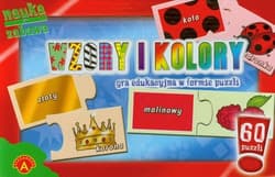 Wzory i kolory Gra edukacyjna w formie puzzli