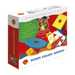 Wzory kolory memory gra edukacyjna