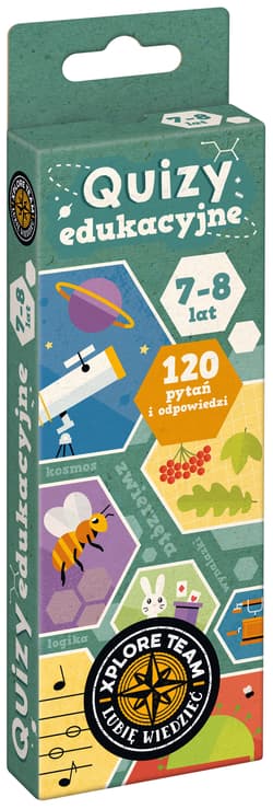 Xplore Team Quizy edukacyjne 7-8 lat