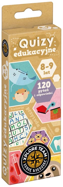 Xplore Team Quizy edukacyjne 8-9 lat