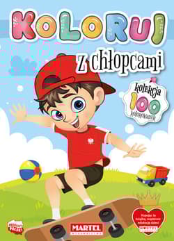Z chłopcami. Koloruj