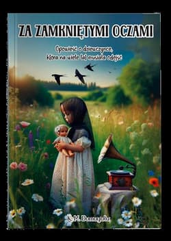 Za zamkniętymi oczami. Opowieść o dziewczynce, która na wiele lat musiała odejść - Domagała Katarzyna Maria