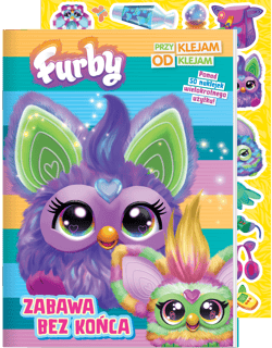 Zabawa bez końca. Furby Przyklejam Odklejam - null null, Opracowanie Zbiorowe