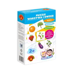 Zabawa i Nauka - Puzzle Warzywa i Owoce ALEX