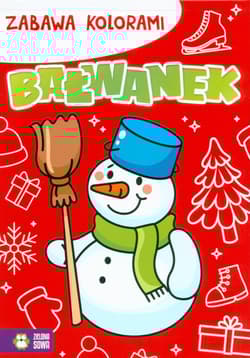 Zabawa kolorami Bałwanek - Barbara Supeł, Radziszewska Anetta