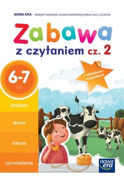 Zabawa z czytaniem Część 2 6-7 lat Szkoła podstawowa