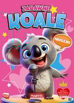 Zabawne koale. Kolorowanka z naklejkami - Katarzyna Salamon