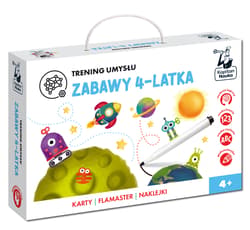 Zabawy 4-latka. Trening umysłu. Kapitan Nauka wyd. 2 - Bożena Dybowska, Anna Grabek