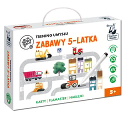 Zabawy 5-latka. Trening umysłu. Kapitan Nauka - Bożena Dybowska, Anna Grabek