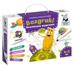 Zabawy edukacyjne Bazgraki Kosmiczna wyprawa - Bożena Dybowska, Anna Grabek
