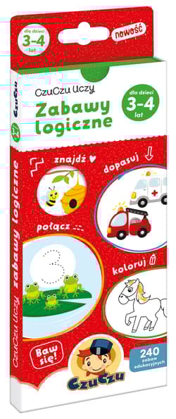 Zabawy logiczne 3-4 lat CzuCzu - Opracowanie Zbiorowe