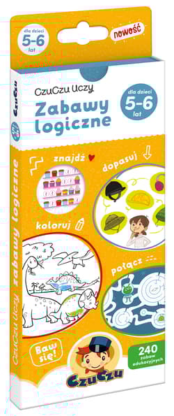 Zabawy logiczne 5-6 lat CzuCzu - Opracowanie Zbiorowe