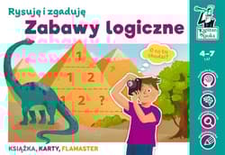 Zabawy logiczne Rysuję i zgaduję Kapitan Nauka - Sobkowiak Monika