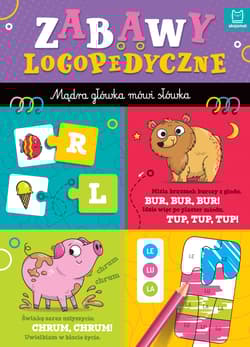 Zabawy logopedyczne przedszkolaka. Mądra główka mówi słówka - Katarzyna Łanocha