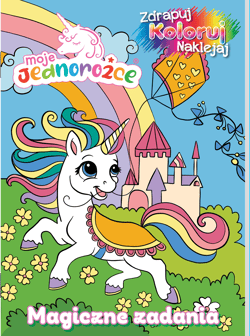 Galeria - zdjęcie nr. 2 - Zabawy na cztery kopytka. Moje Jednorożce. Zdrapuj, koloruj, naklejaj