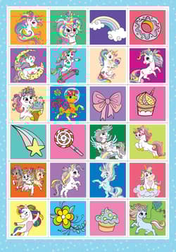 Galeria - zdjęcie nr. 3 - Zabawy na cztery kopytka. Moje Jednorożce. Zdrapuj, koloruj, naklejaj