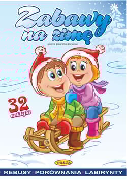 Zabawy na zimę. Kolorowanka - Ernest Błędowski