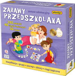 Zabawy przedszkolaka Zestaw edukacyjny