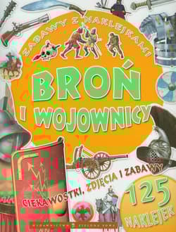 Zabawy z naklejkami Broń i wojownicy 125 maklejek