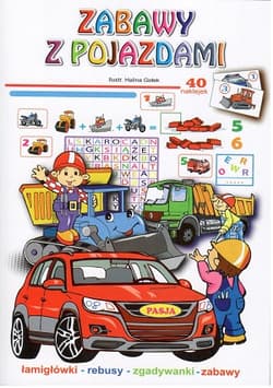 Zabawy z pojazdami z naklejkami - Praca zbiorowa