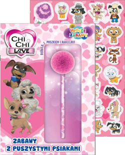 Zabawy z puszystymi psiakami. Chi Chi Love. Urocze zabawy - null null, Praca zbiorowa, Opracowanie Zbiorowe