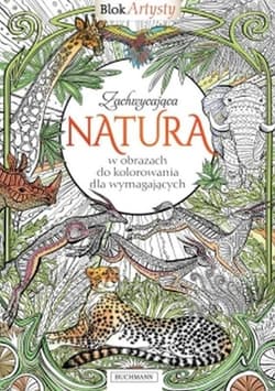 Zachwycająca natura Blok artysty w obrazach do kolorowania dla wymagających