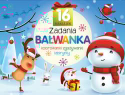 Zadania Bałwanka Kolorowanki, zgadywanki, labirynty