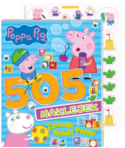 Zadania świnki Peppy. Świnka Peppa. 505 naklejek