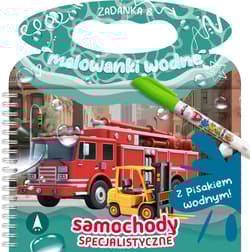 Zadanka & malowanki wodne Samochody specjalistyczne