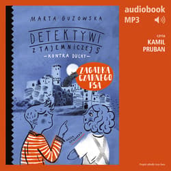 Zagadka czarnego psa. Detektywi z Tajemniczej 5 kontra duchy - audiobook - Marta Guzowska