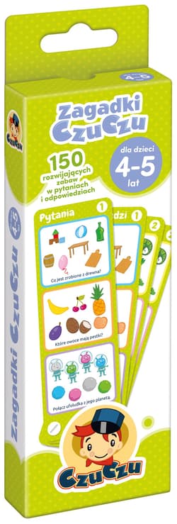 Zagadki CzuCzu dla dzieci od 4-5 lat