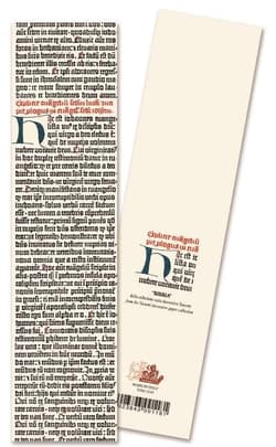 Zakładka do książki Bibbia opakowanie 2 sztuki