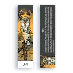 Zakładka kartonowa - Loki