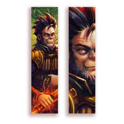 Zakładka kartonowa - Sun Wukong