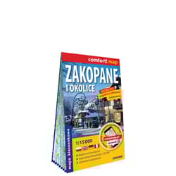 Zakopane i okolice plan miasta 1:15 000 laminat midi 2023 - Opracowanie Zbiorowe