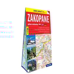 Zakopane i okolice plan miasta 1:15 000 papier 2019 - Opracowanie Zbiorowe