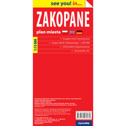Galeria - zdjęcie nr. 4 - Zakopane i okolice plan miasta 1:15 000 papier 2019
